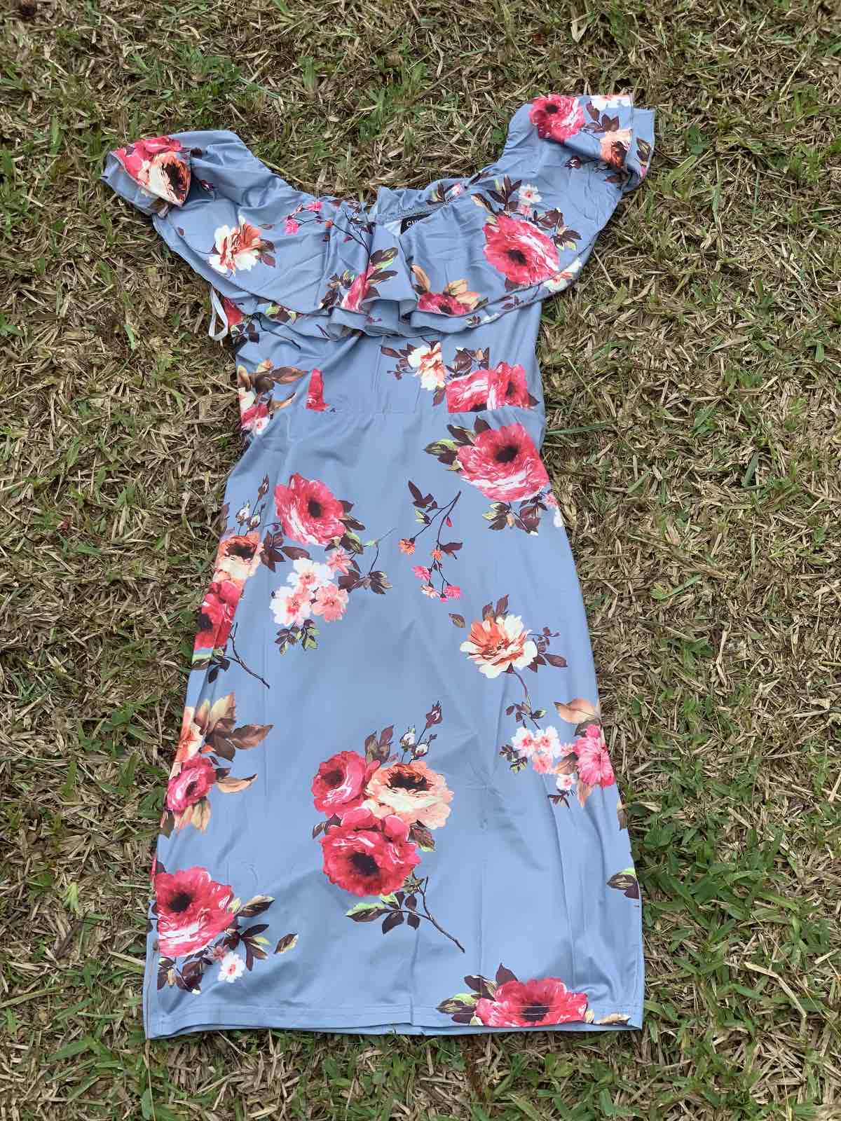 Floral Print Midi Dress – Doll Up Boutique