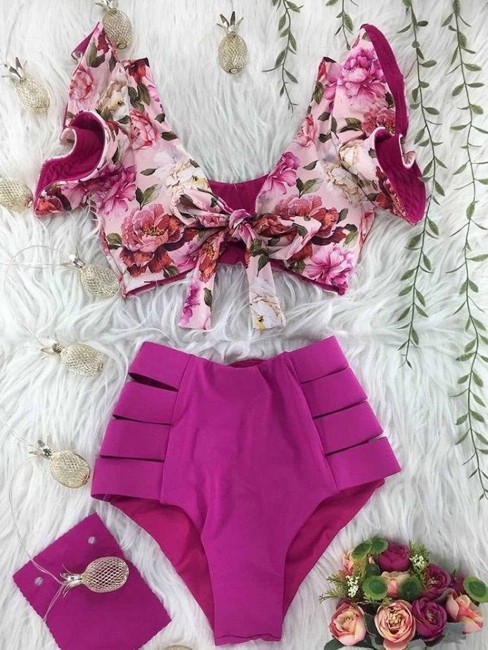 Floral Bikini Swimwear
