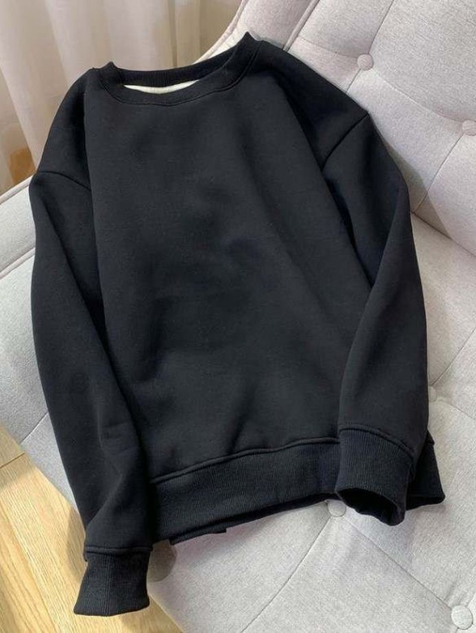 Thick Fleece Oversize Pullover
