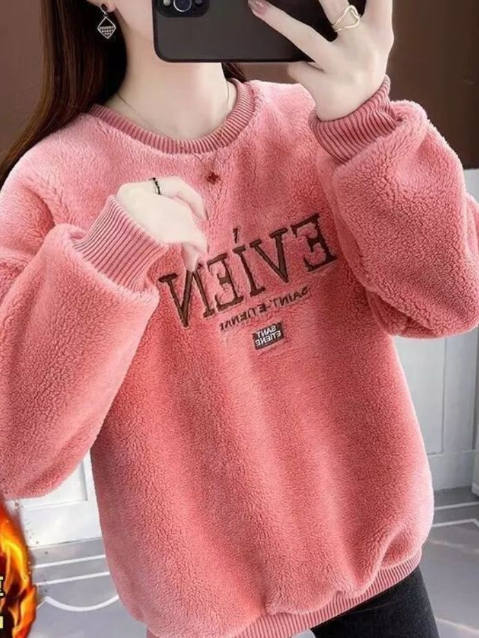 Plush Thickened Loose Sweater