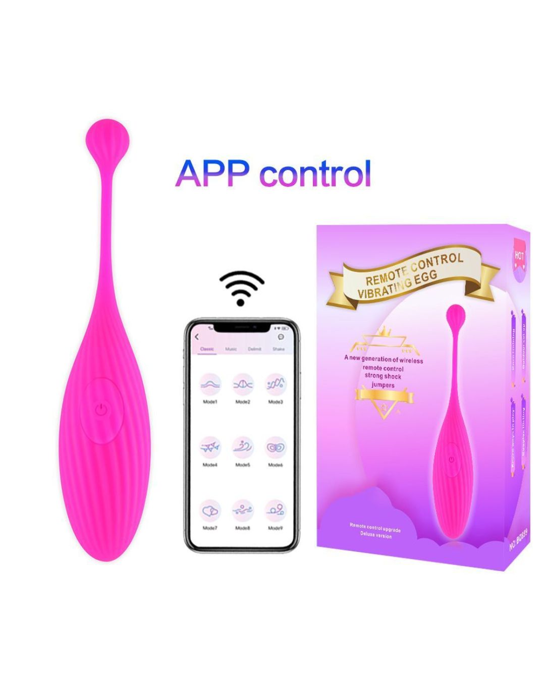 Wireless APP Controlled Remote Vagina Massager