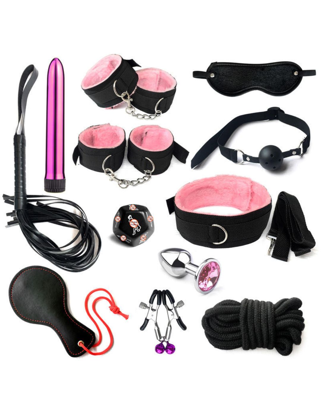 12Pcs BDSM Bondage Set