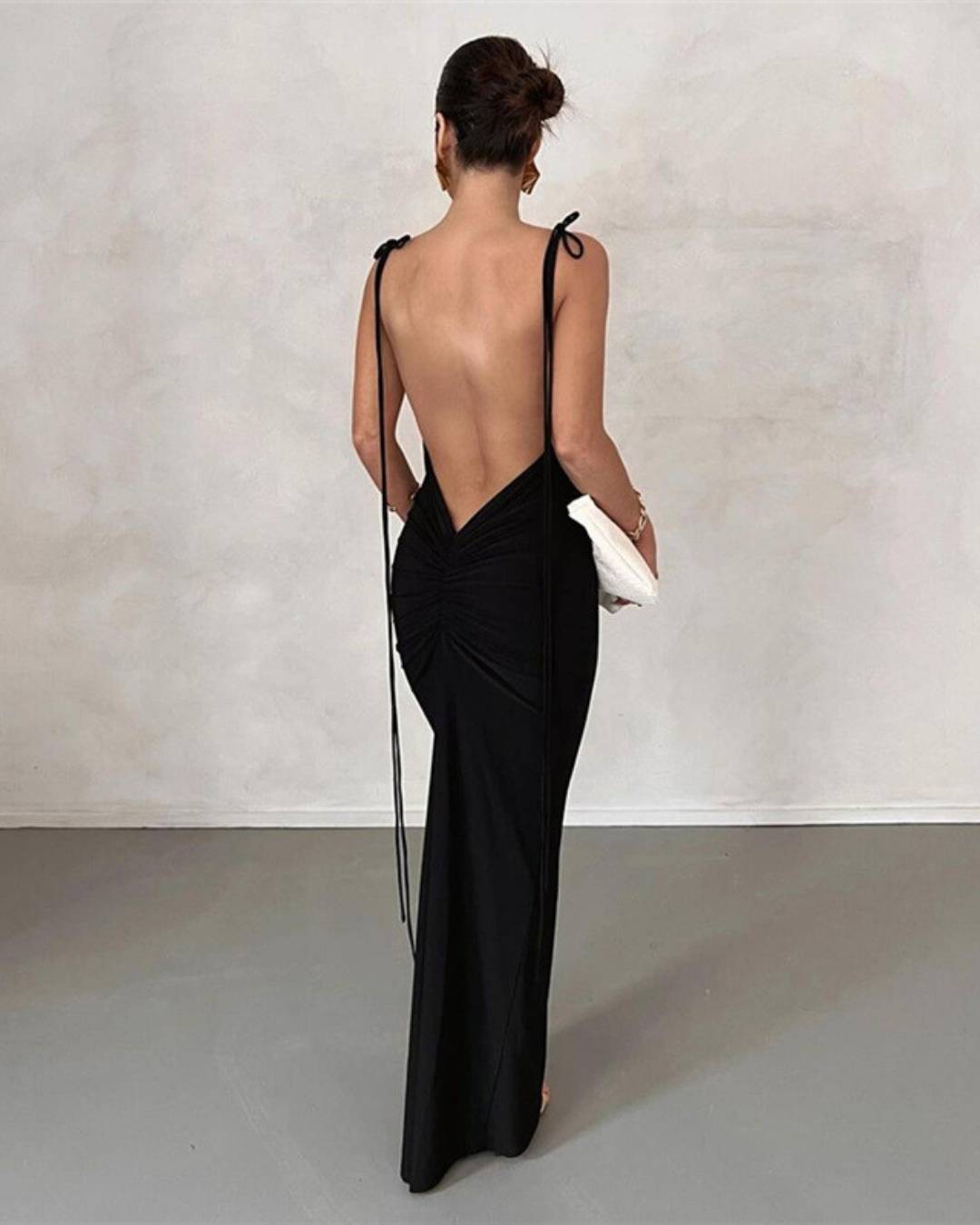 New Sexy Backless Dress – Doll Up Boutique