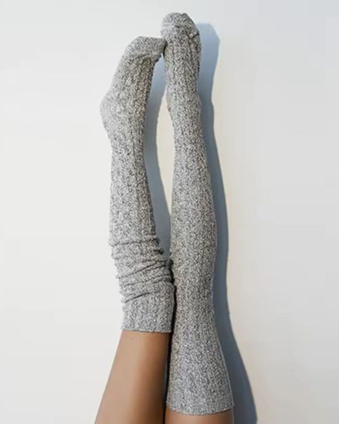 Winter Knitted Knee Socks