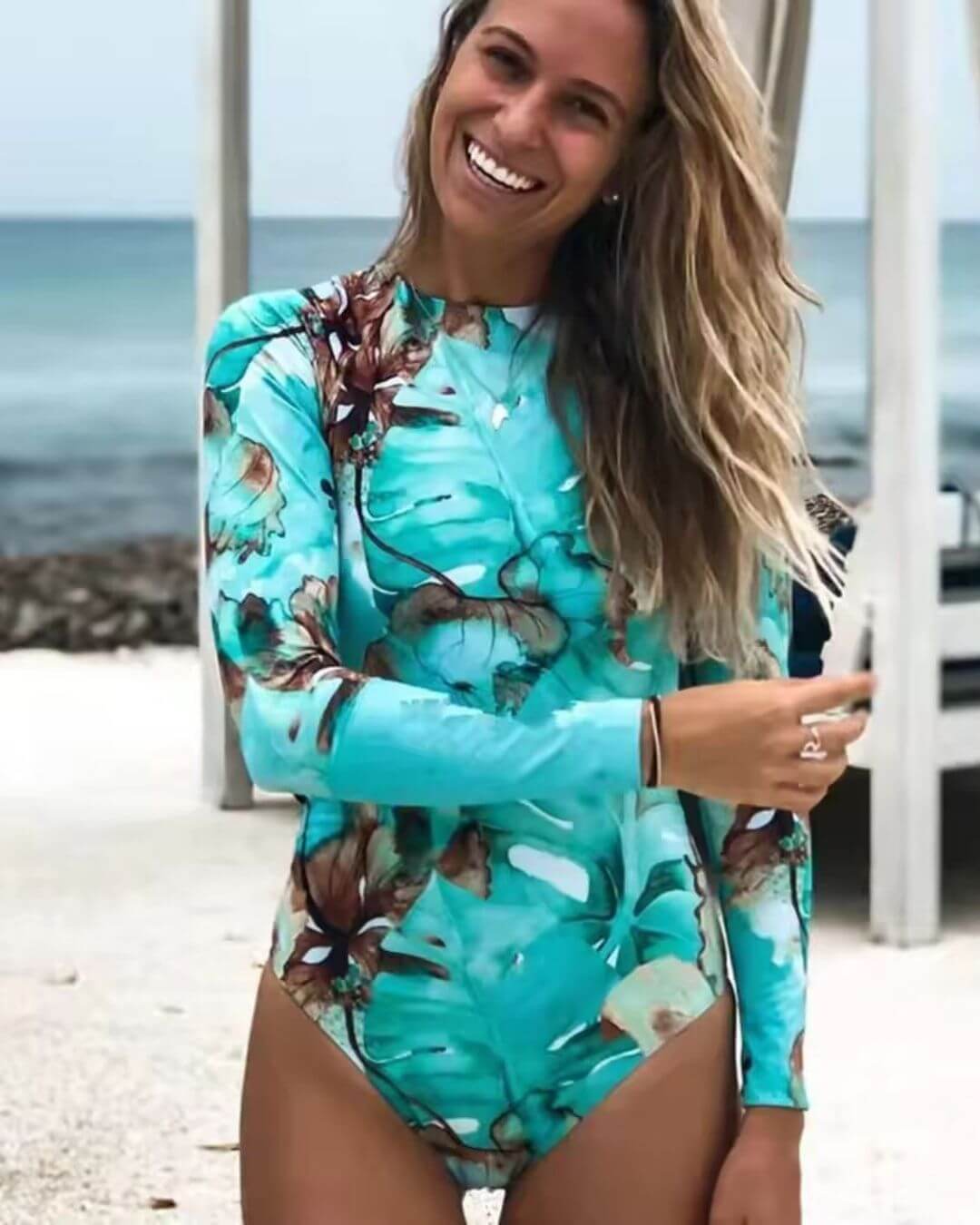 Floral Print Swimwear