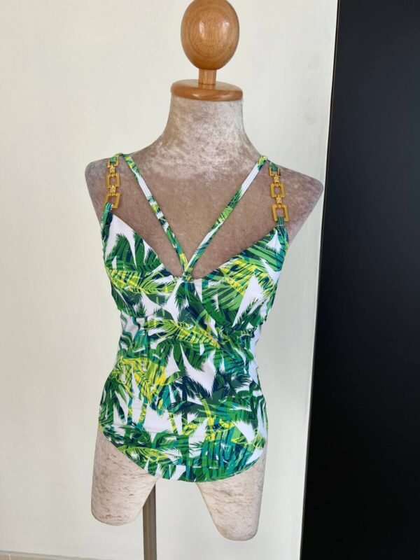 One Piece Swimming Suit with Skirt Cover - Image 3