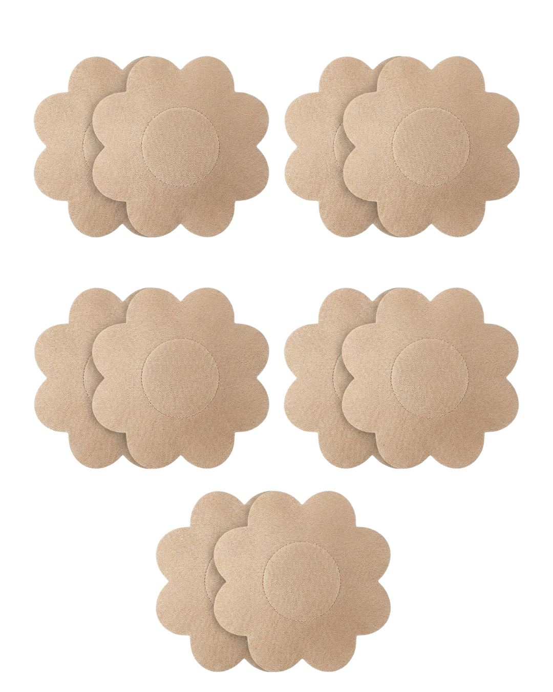5 Pairs Petal Shape Nipples Cover