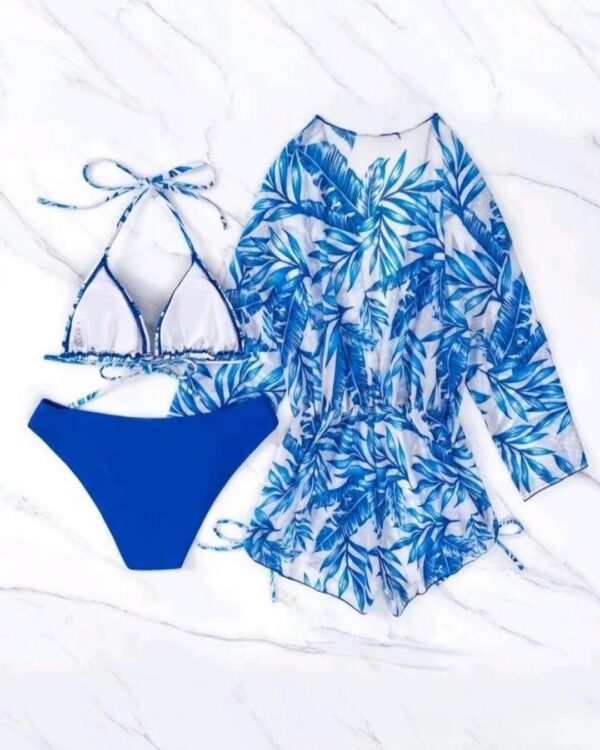 Blue Tropical 3-Piece Set - Image 2