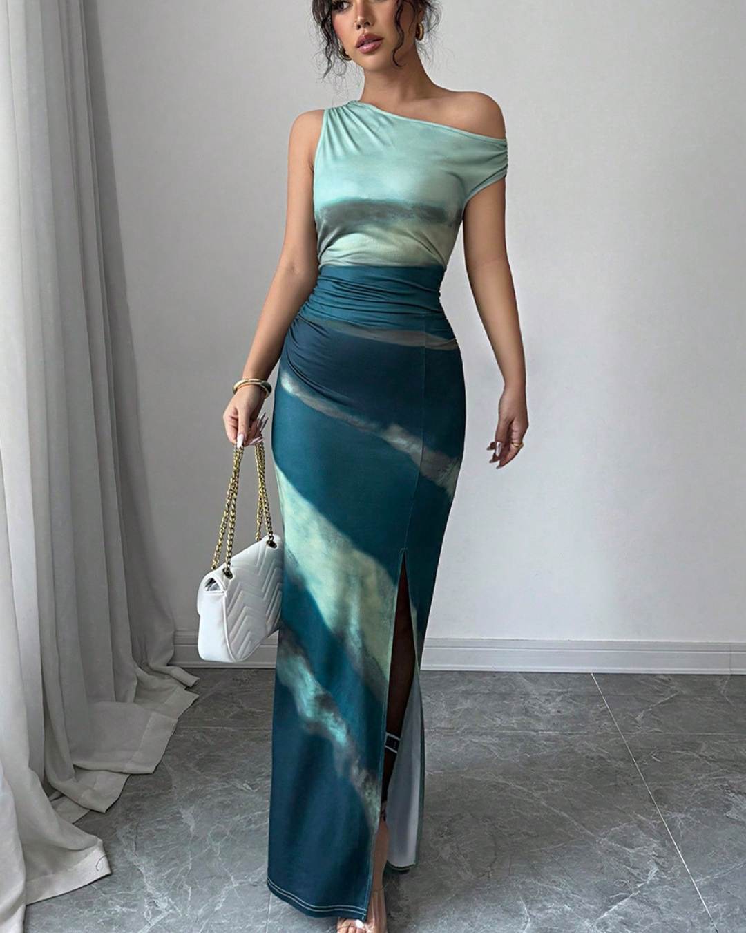 Ocean Muse Maxi Dress