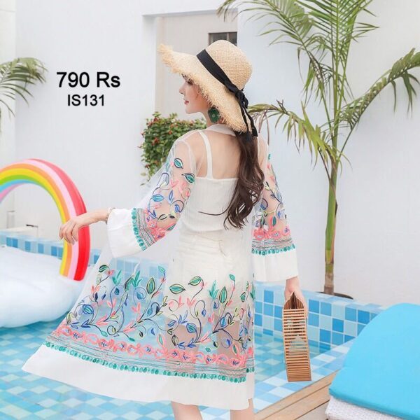 Floral Beach Kimono - Image 2