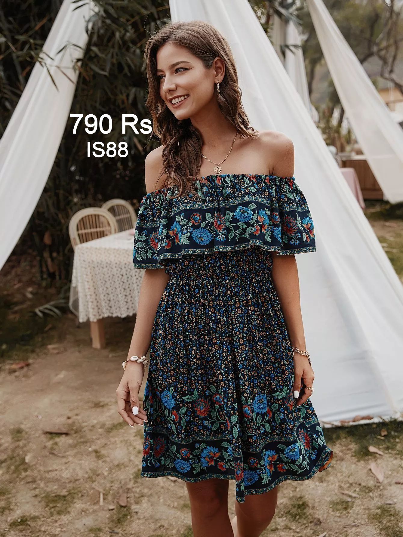 Oversized Boho Dress