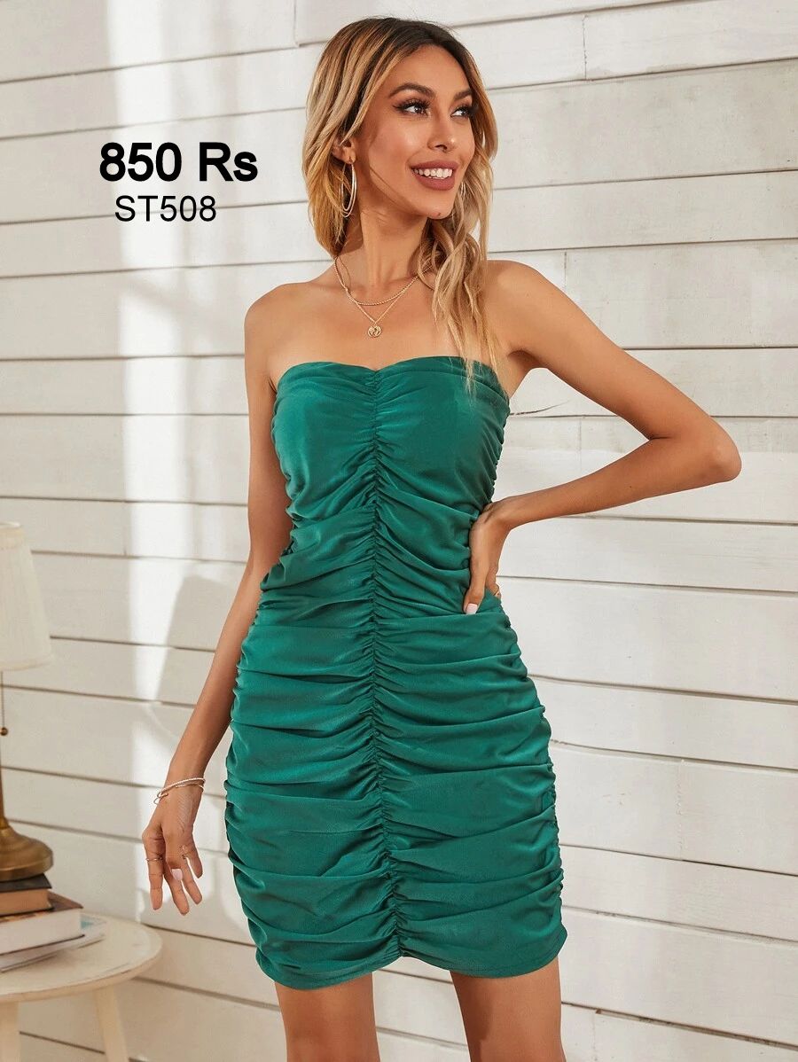 Silk Party Dress