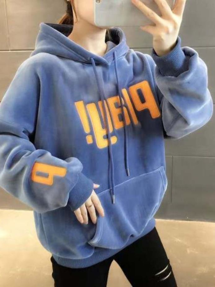Velvet Thermal Hoodie