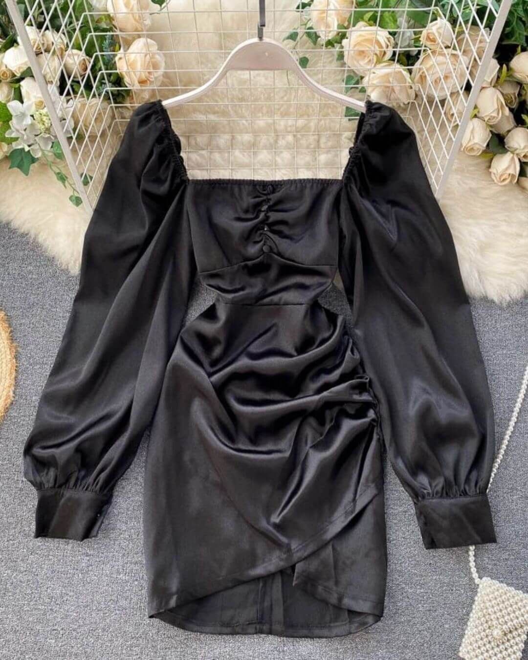 Satin Party Dress