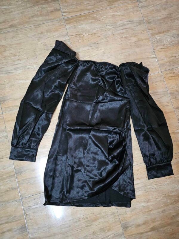 Satin Party Dress - Image 4