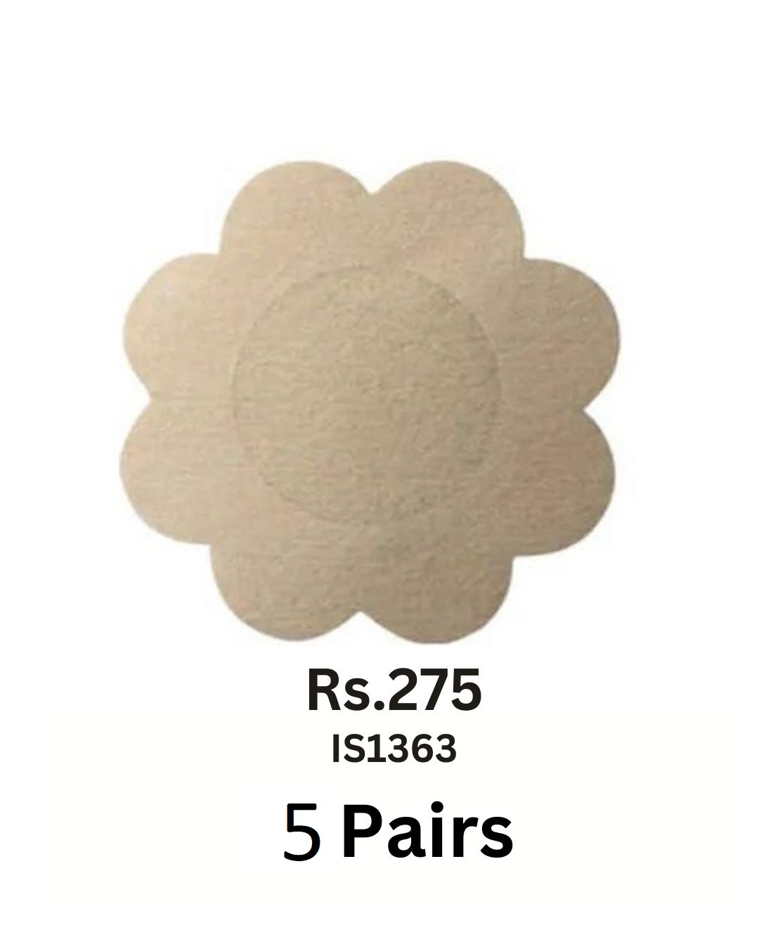 5 Pairs Petal Shape Nipples Cover
