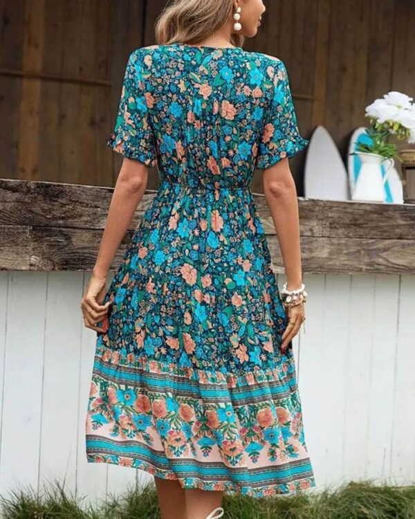 Boho Floral Dress - Image 8