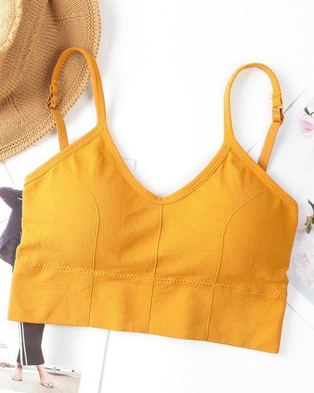 Wrapped Chest Strap Top