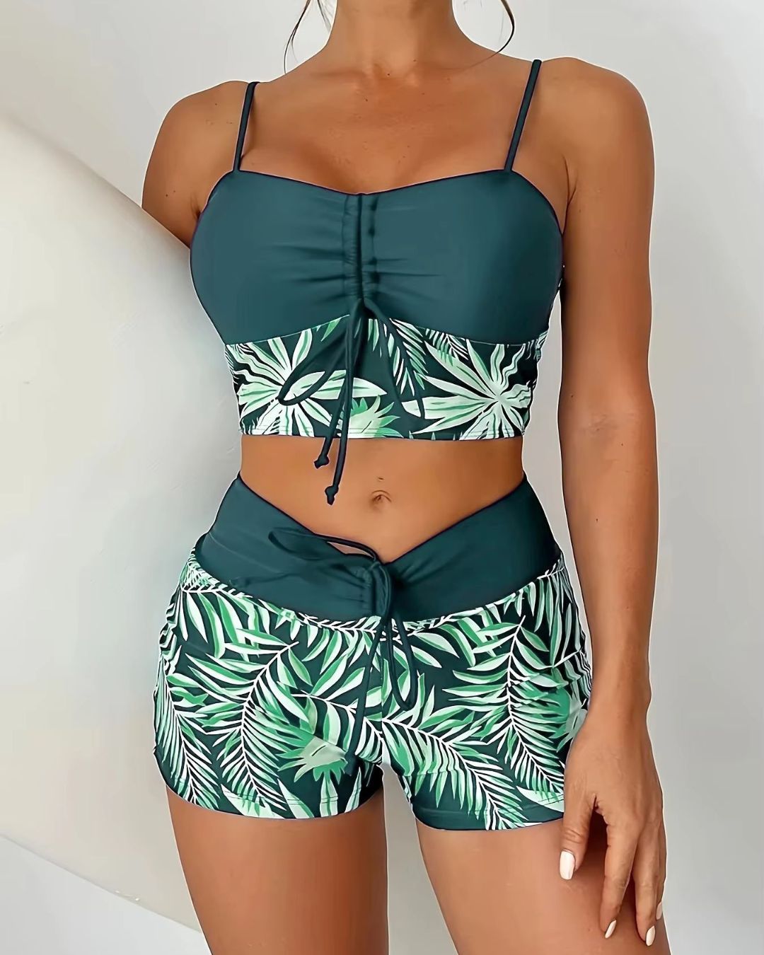 2 Pcs Bikini with Short