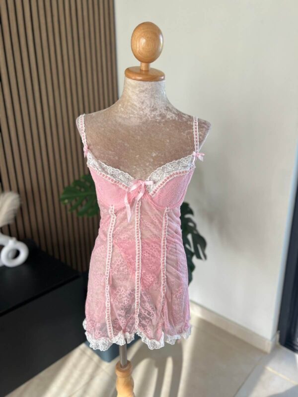 Pink Sexy Lingerie Set - Image 4