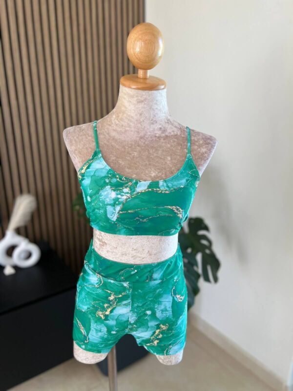 Green Marble Bikini Set - Image 3