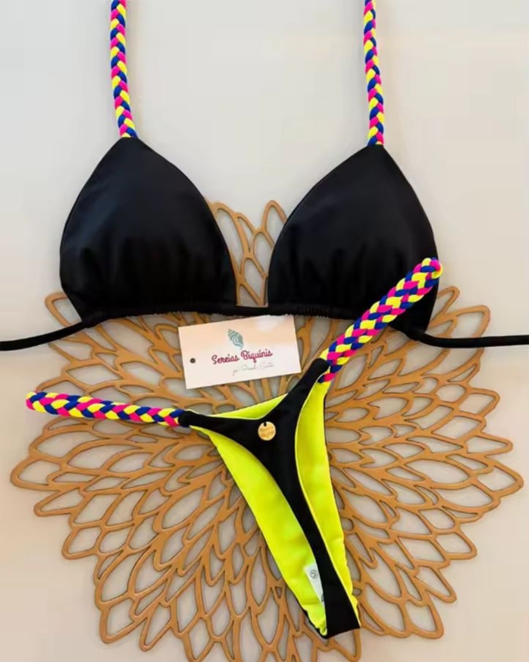 2pcs Sexy Backless String Bikini